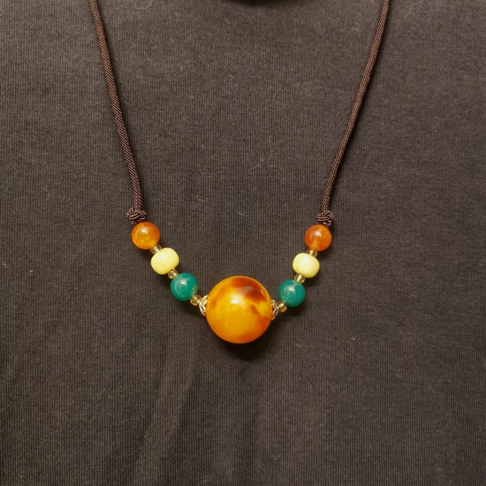 Amber necklace. - Picture 5 of 5